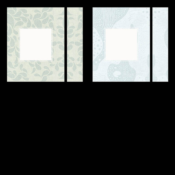 Abstract Patterns on Linen Book Covers with Spine Vol 1 - 20 High Resolution Images - Instant Download Digital Clip art