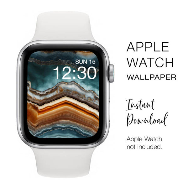 Apple Watch WALLPAPER - Agate Patterns Texture 1 - Instant Download - Watch Background Apple Watch face design