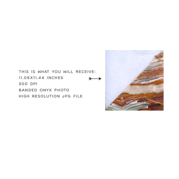 Banded Onyx and Marble 02 Photograph Rust & White Colors Texture Digital Paper for Backgrounds Instant Download Digital Clip art