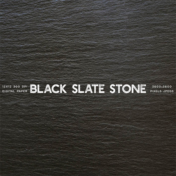 Slate Black Slate Stone Photograph Texture Digital Paper for Backgrounds Instant Download Digital Clip art