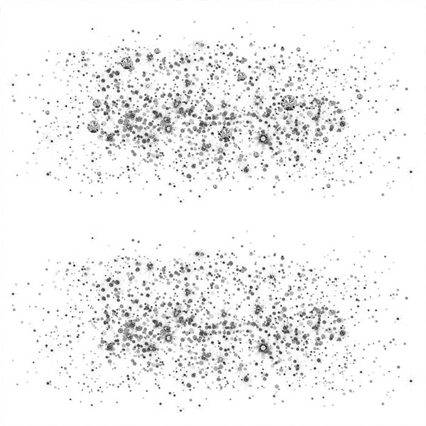 Dark Grey Round Glitter Dust & Diamonds 01 - sparkly 8 PNG Transparent Overlays High Resolution - Instant Download Digital Clip art