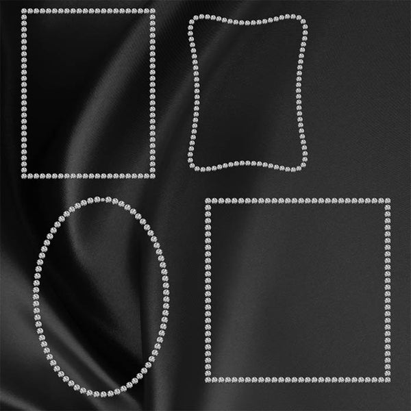 Diamond Frames 1 Clip Art gemstone - 11 PNG Transparent Images High Resolution - Instant Download Digital Clipart