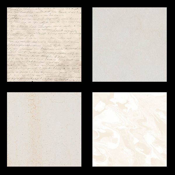 Distressed Ivory Textures Backgrounds 1 - 14 High Resolution Images - Instant Download Digital Clip art