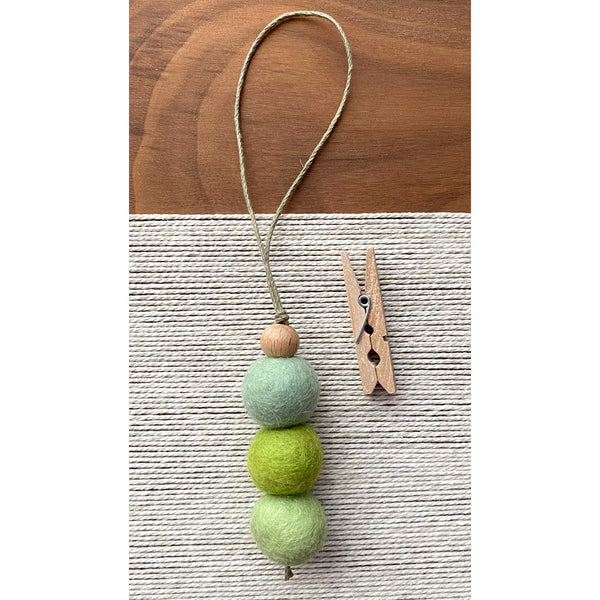 Essential Oil Diffuser with a Charm, Car Air Freshener, Car hanging, Car Freshies, Felt Wool Diffuser, Office Diffuser, Aromatherapy Closet Sachet