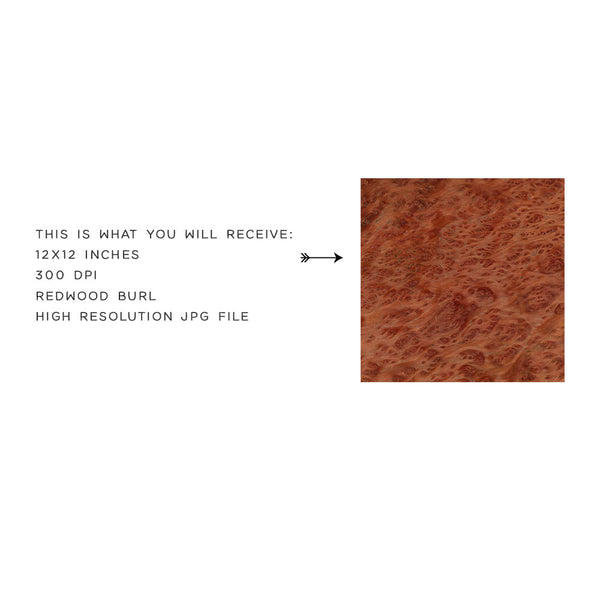 Wood Redwood Burl 01 - From Real Natural Wood Digital Paper for Text, Objects, Backgrounds Texture - Instant Download Digital Clip art