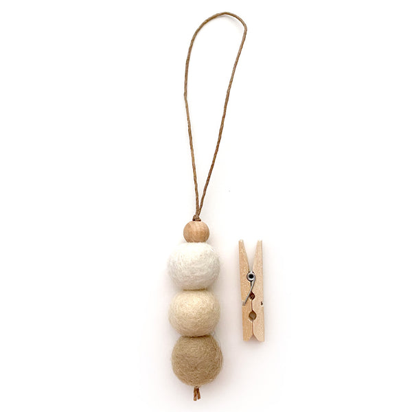 Essential Oil Diffuser with a Charm, Car Air Freshener, Car hanging, Car Freshies, Felt Wool Diffuser, Office Diffuser, Aromatherapy Closet Sachet