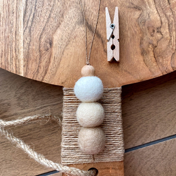 Essential Oil Diffuser with a Charm, Car Air Freshener, Car hanging, Car Freshies, Felt Wool Diffuser, Office Diffuser, Aromatherapy Closet Sachet