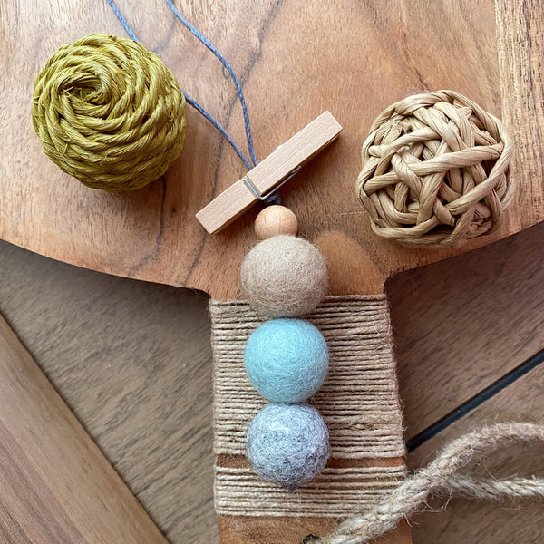 Essential Oil Diffuser with a Charm, Car Air Freshener, Car hanging, Car Freshies, Felt Wool Diffuser, Office Diffuser, Aromatherapy Closet Sachet