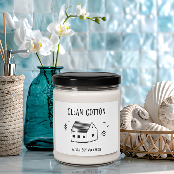 Relaxing Scented Soy Candle 9oz  | Aromatherapy Gift, Home Decor, Self-Care, Eco-Friendly, Candle Lovers