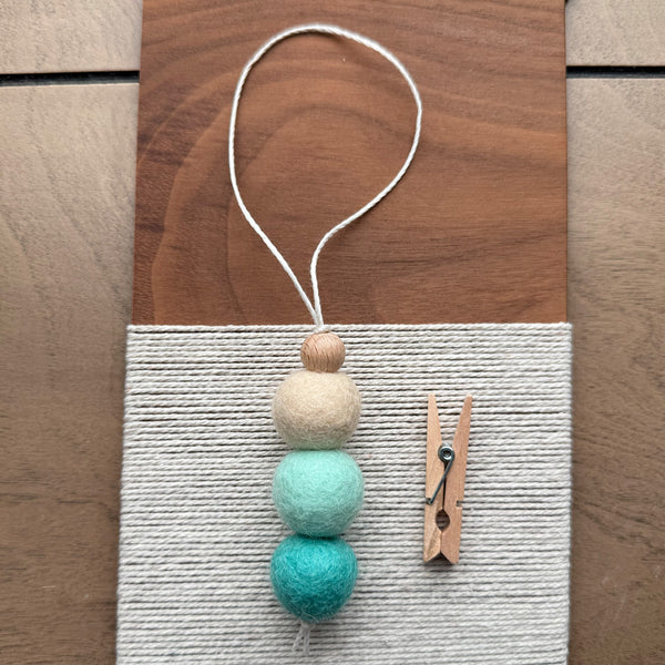 Essential Oil Diffuser with a Charm, Car Air Freshener, Car hanging, Car Freshies, Felt Wool Diffuser, Office Diffuser, Aromatherapy Closet Sachet