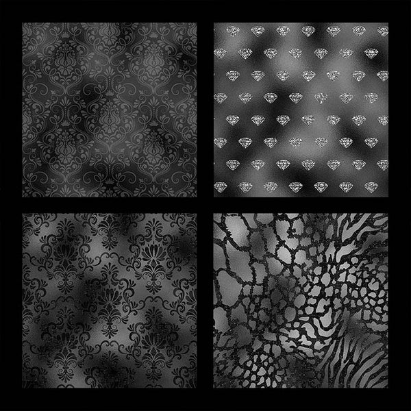 Black Glam Backgrounds Vol 1 - 16 High Resolution Images - Instant Download Digital Clip art