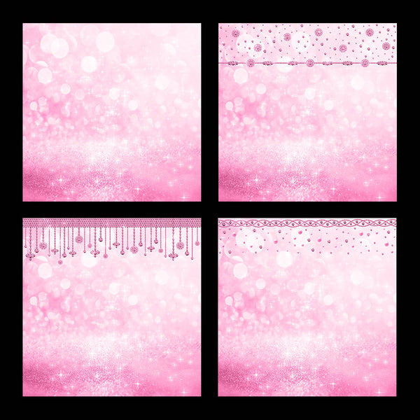 Bokeh Shimmer Sparkles Backgrounds with Diamonds 02 - 28 High Resolution Images - Instant Download Digital Clip art