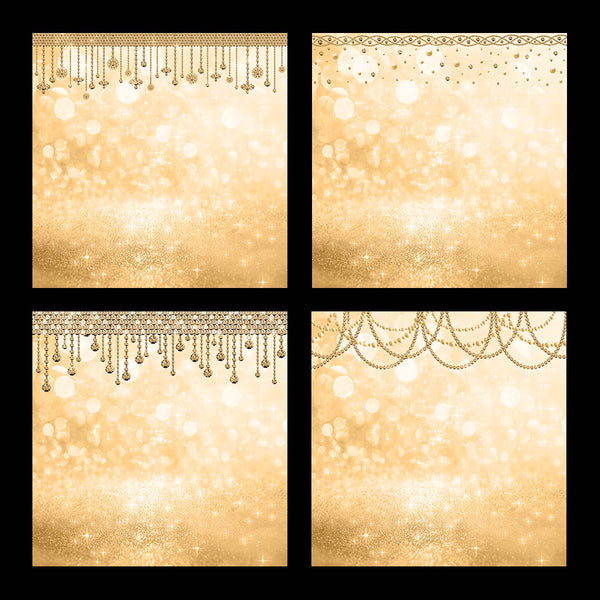 Bokeh Shimmer Sparkles Backgrounds with Diamonds 02 - 28 High Resolution Images - Instant Download Digital Clip art