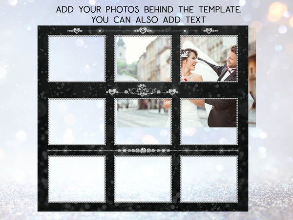 Tumbler Template Design - Diamonds Background PNG Sublimation 20 oz Skinny Tumbler High Resolution Instant Download Full Wrap Digital