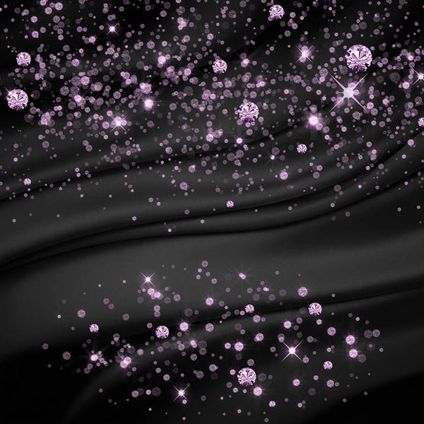 Dusty Lilac Round Glitter Dust & Diamonds 01 - sparkly 8 PNG Transparent Overlays High Resolution - Instant Download Digital Clip art