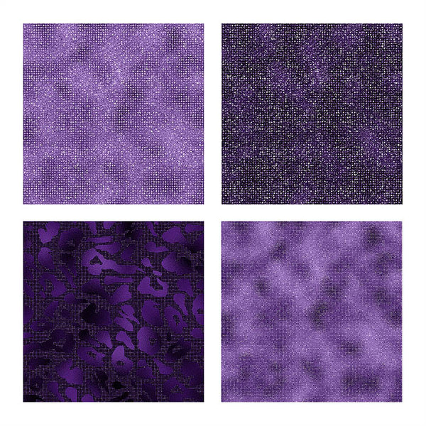 Glam Diamonds 01 Purple Glitter Texture Digital Paper Animal Prints - 10 Images High Resolution - Instant Download Digital Clip art