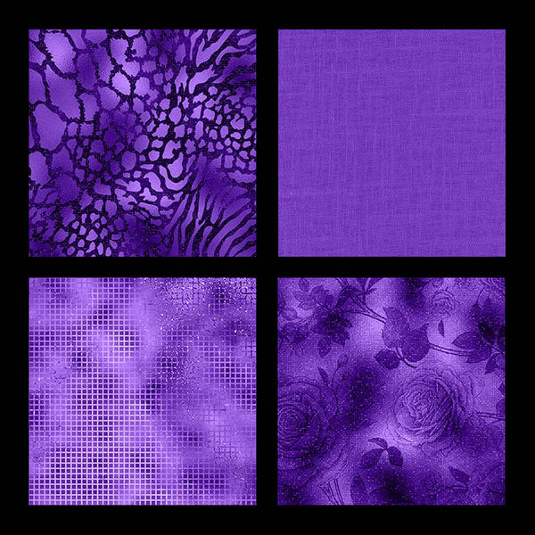 Luxury Purple 02 Glitter Backgrounds - 14 High Resolution Images - Instant Download Digital Clip art