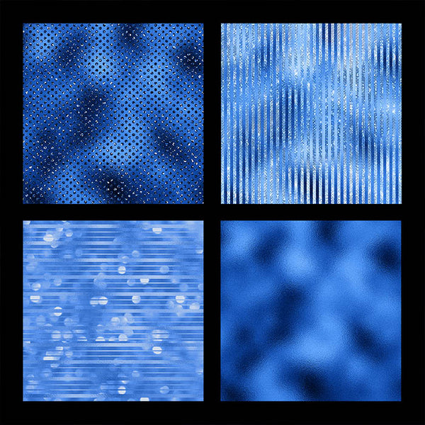 Luxury Royal Blue 02 Glitter Backgrounds - 14 High Resolution Images - Instant Download Digital Clip art