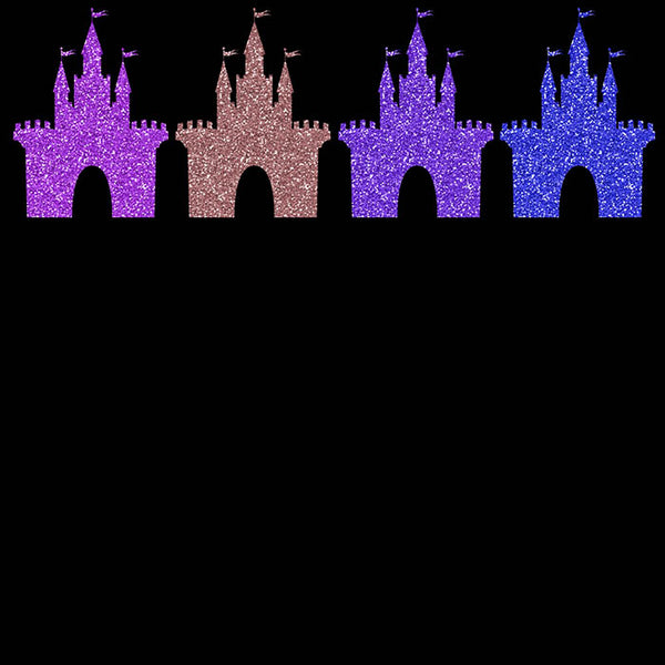 Princess Castle Glitter Texture - 16 Different Colors PNG Transparent Images - Instant Download Digital Clip art