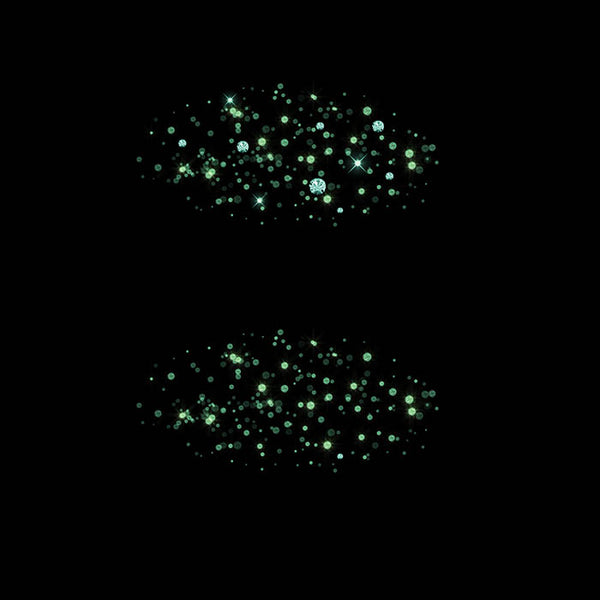 Seafoam Round Glitter Dust & Diamonds 01 - sparkly 8 PNG Transparent Overlays High Resolution - Instant Download Digital Clip art