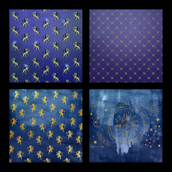 Spellbound 1 Unicorns Dragons Magic Astrology boho  - 10 High Resolution JPG Images - Instant Download Digital Clip art