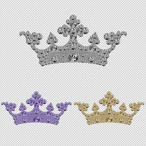 Diamond Crown design 11 - 10 PNG Transparent Images High Resolution - Instant Download Digital Clipart