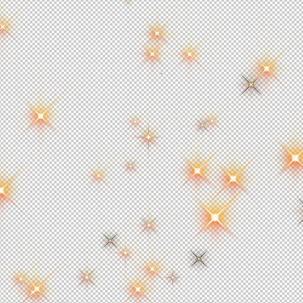 Sparkles 05 Quicktime Movie Animation with alpha Transparency for Tik Tok, youtube, etc. - Instant Download Digital Clip art