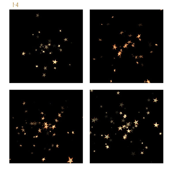 Stars 3D Stars - 12 PNG Transparent Overlays High Resolution - Instant Download Digital Clipart
