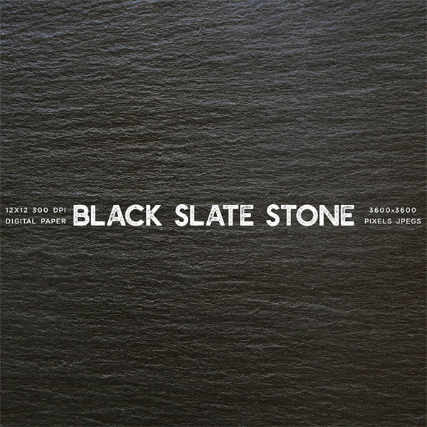 Slate Black Slate Stone Photograph Texture Digital Paper for Backgrounds Instant Download Digital Clip art