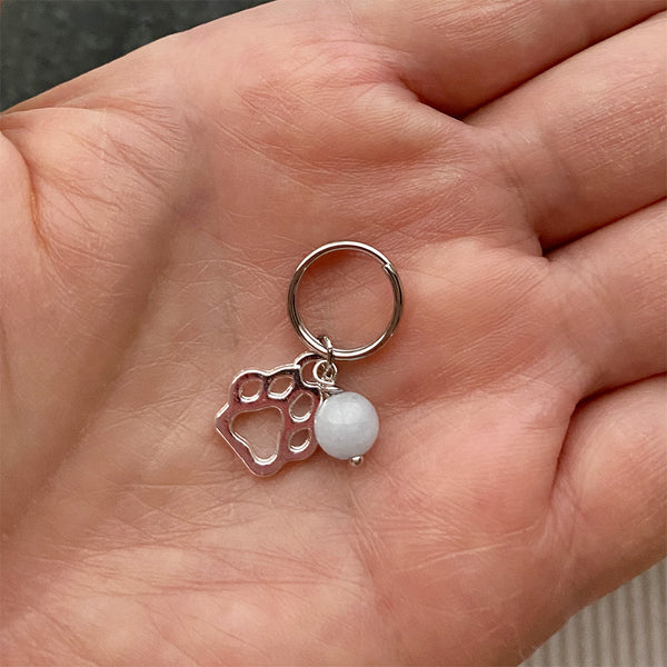 Pet Collar Charm Crystals for Pets Dog or Cat Collar Accessories Dog Cat Gift - Natural Crystal Gemstone - Handmade Jewelry