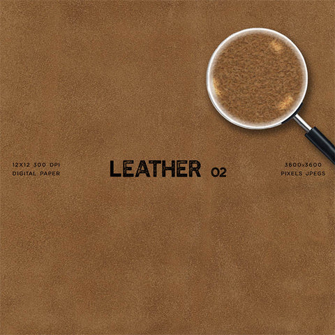 Leather 02 Brown Suede - From Real Leather Digital Paper for Text, Objects, Backgrounds Texture - Instant Download Digital Clip art