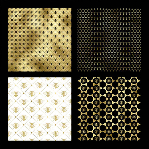 Honey Bee Backgrounds - 12 High Resolution Images - Instant Download Digital Clip art