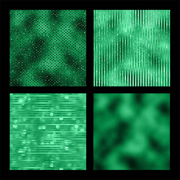 Luxury Green 02 Glitter Backgrounds - 14 High Resolution Images - Instant Download Digital Clip art