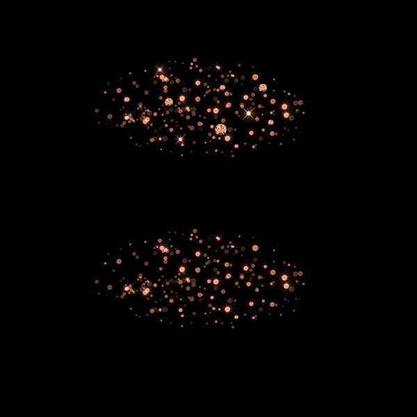 Orange Round Glitter Dust & Diamonds 01 - sparkly 8 PNG Transparent Overlays High Resolution - Instant Download Digital Clip art