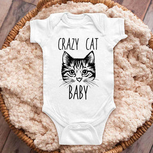Crazy Cat Baby - funny cute baby onesie shirt Infant, Toddler & Youth Shirt