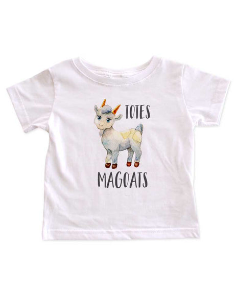 Totes Magoats cute goat - Infant & Toddler Super Soft Fine Jersey Shirt or Baby Bodysuit - Baby Shower Gift Onesie